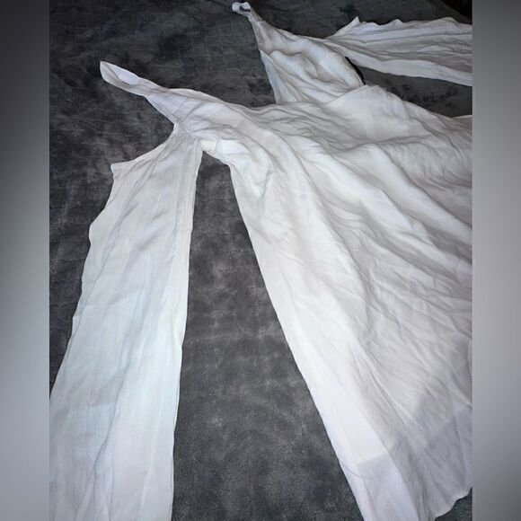 NWTs REVOLVE x Lovers + Friends Ryder Dress in Ivory White Size Medium - Picture 5 of 9